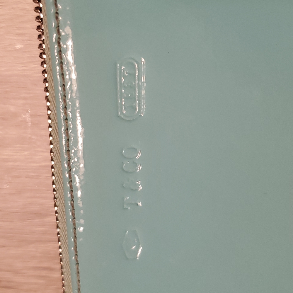 Tiffany and co signature blue wallet